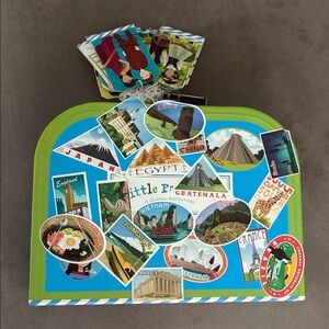 Little Passports Kids Adventure Kit With Suitcase & Activities Educational Set